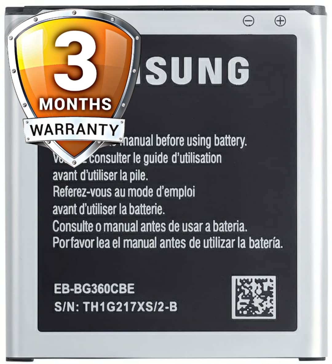 Digicrown Original Battery Compatible for Samsung Galaxy J2 SM-J200G | (1 Year Warranty) 2000mAh (Compatible for J2)