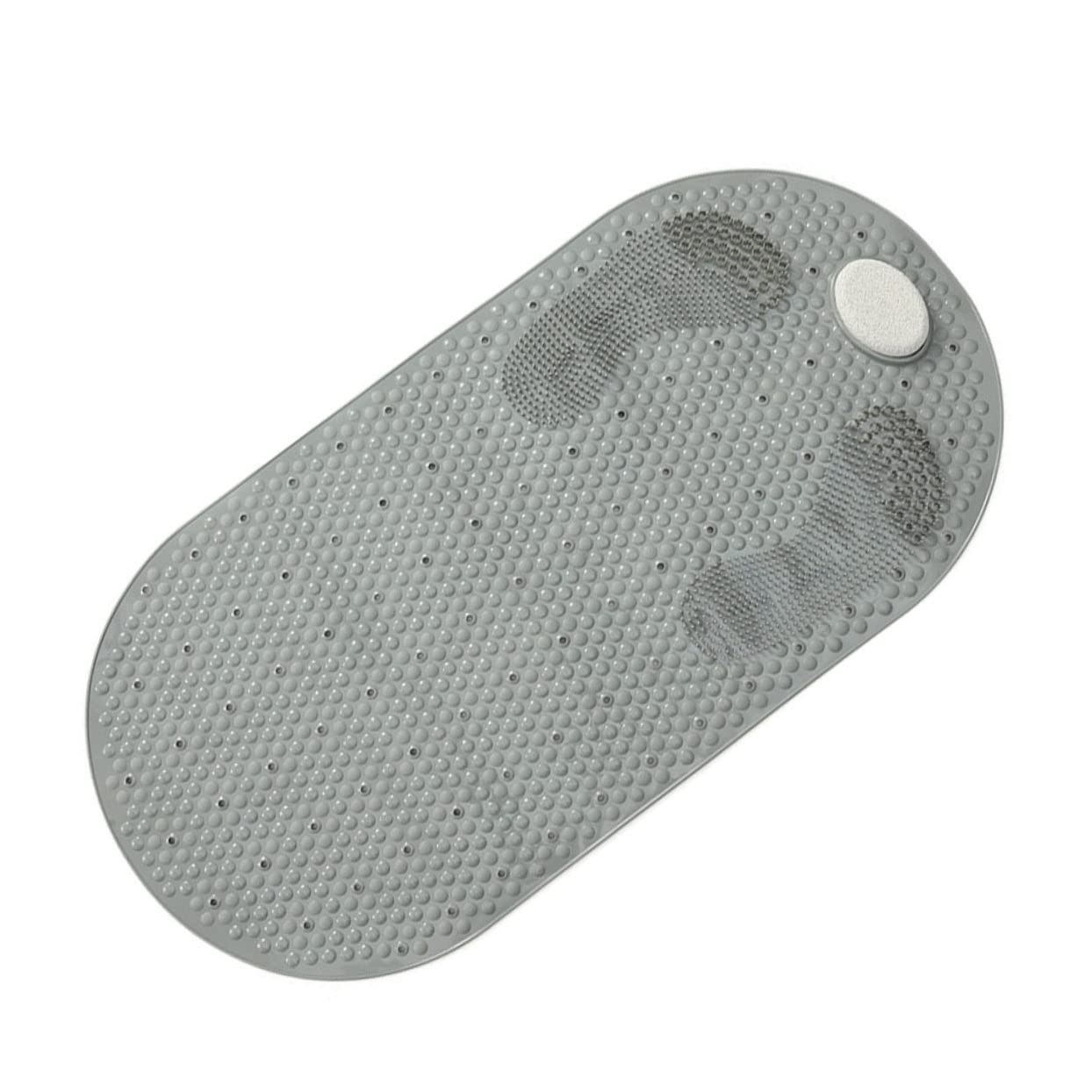 Tappetino Doccia Ventose, Pvc, 105 Ventose Antiscivolo | Fori di Drenaggio Multipli, Effetto Massaggio Plantare, Superficie Resistente All’umidità