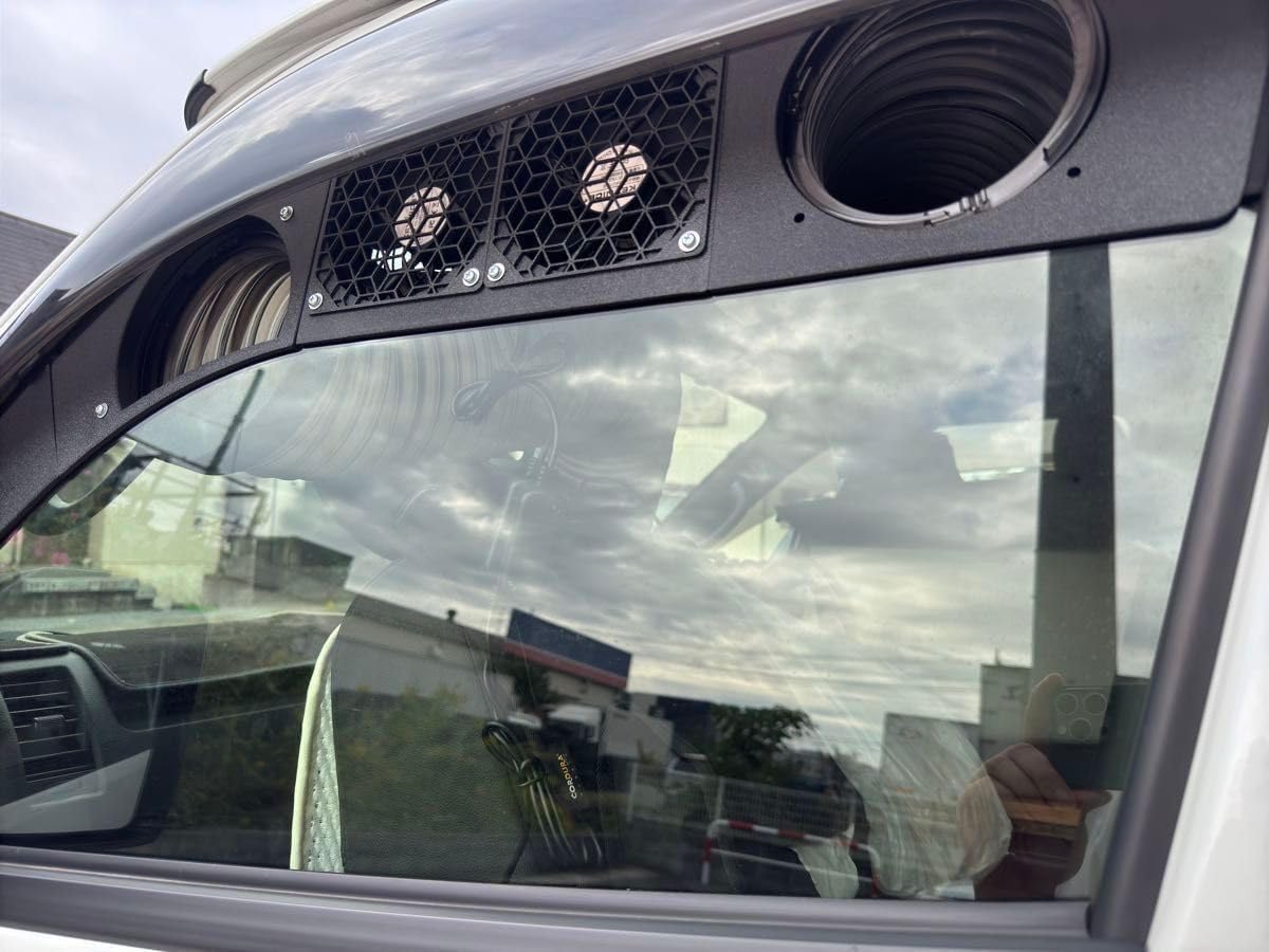 Amazon.co.jp: ハイエース200 換気用パネル排気ダクト冬車中泊