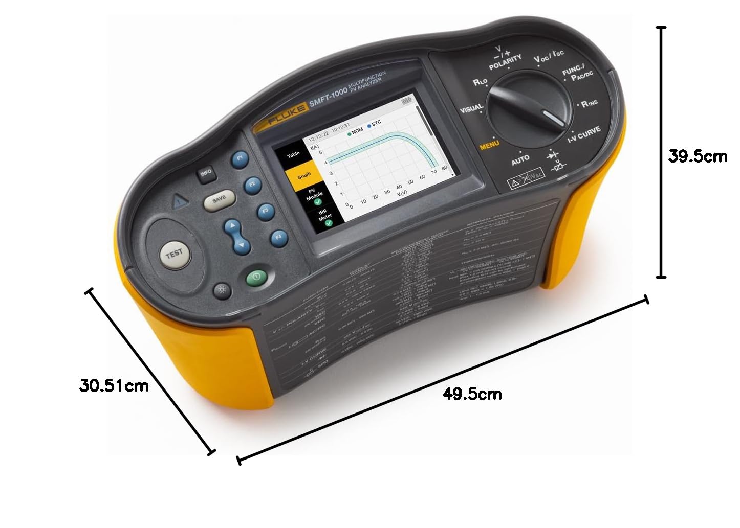 Multifunktionaler PV-Analysator Fluke SMFT-1000/LITE