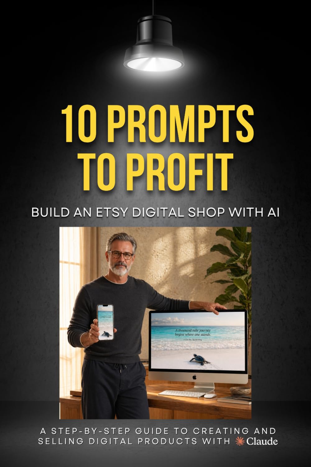 10 Prompts to Profit: How To Build an Etsy Digital Wallpaper Business with AI