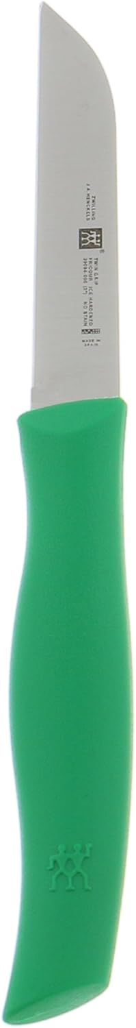 ZWILLING Twin Grip 3-inch Vegetable Knife, Made In Spain, Green