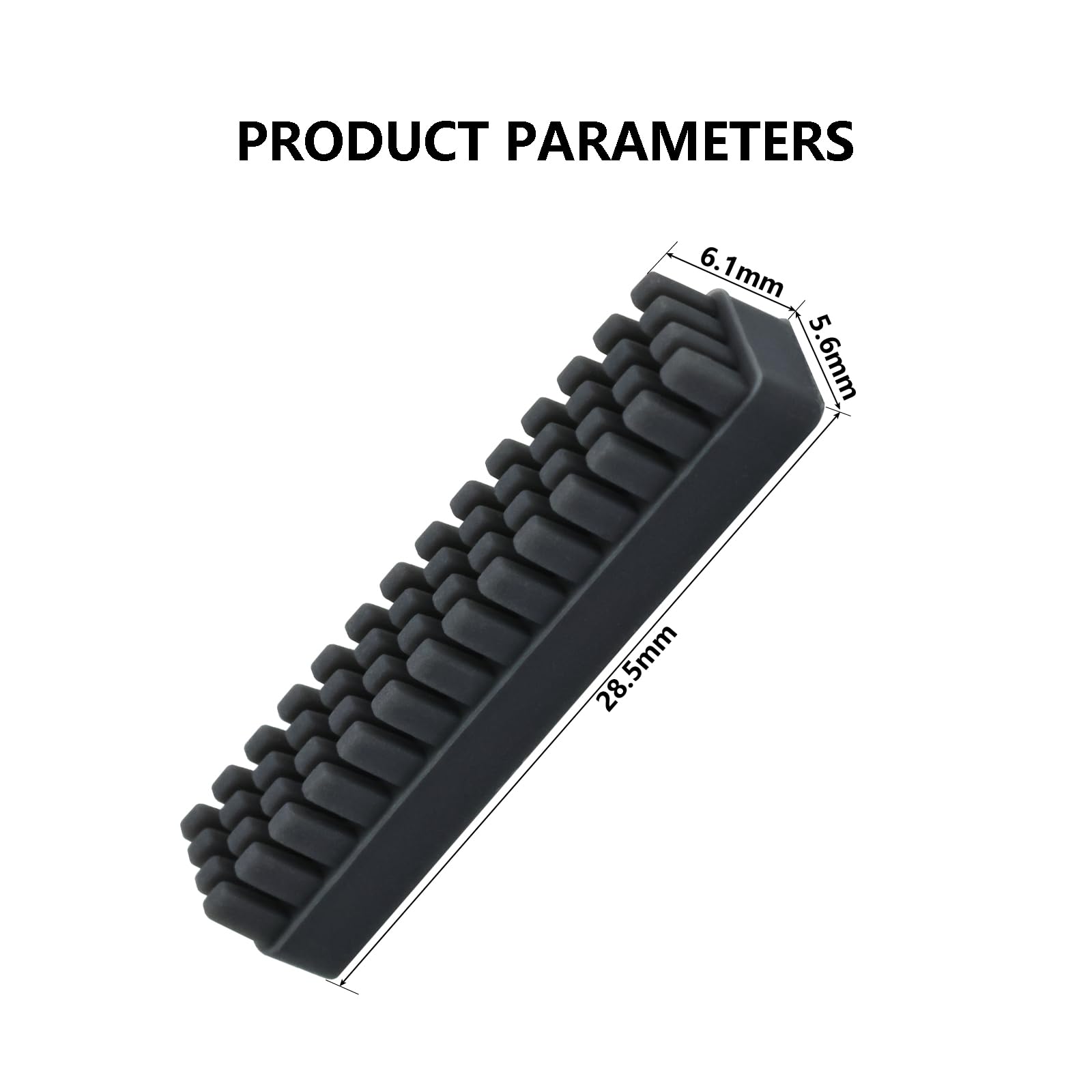 3 SZT. A1 Mini Heatbed Nozzle Wiper, Akcesoria do drukarki 3D 3 SZT. Zestaw szybek silikonowych do wycierania dyszy dla Bambu Lab A1 Mini 3D Printer