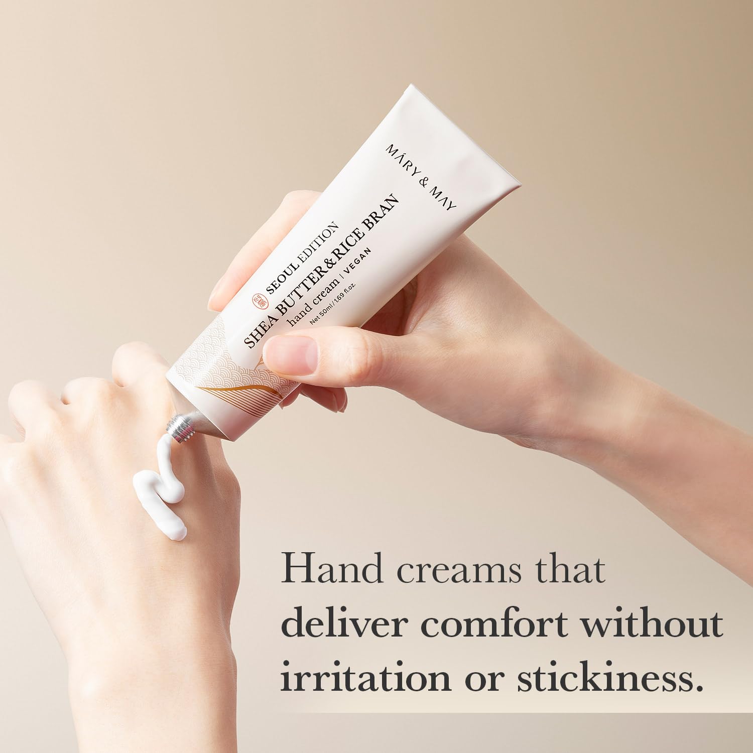 Mary&May SEOUL EDITION Shea Butter & Rice Bran Hand Cream Trio Set - Image 4