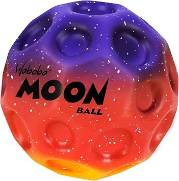 Waboba The Original Moon Ball - Hyper Bouncy Ball - All Ages Extreme Bounce and Fun - Perfect for Active Play and Outdoor Games - Sunset