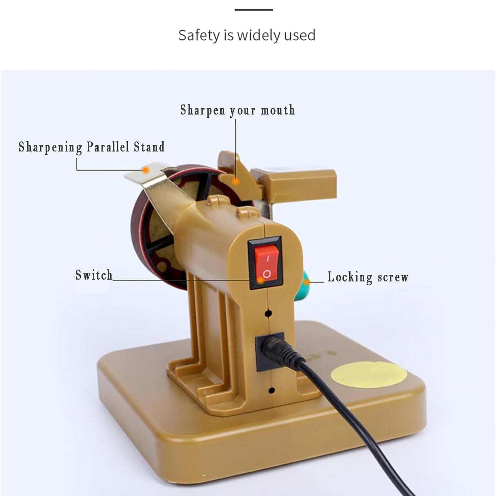 Afilador eléctrico de tijeras de peluquería, herramienta de afilado resistente para peluquería, uso en salones, barbería
