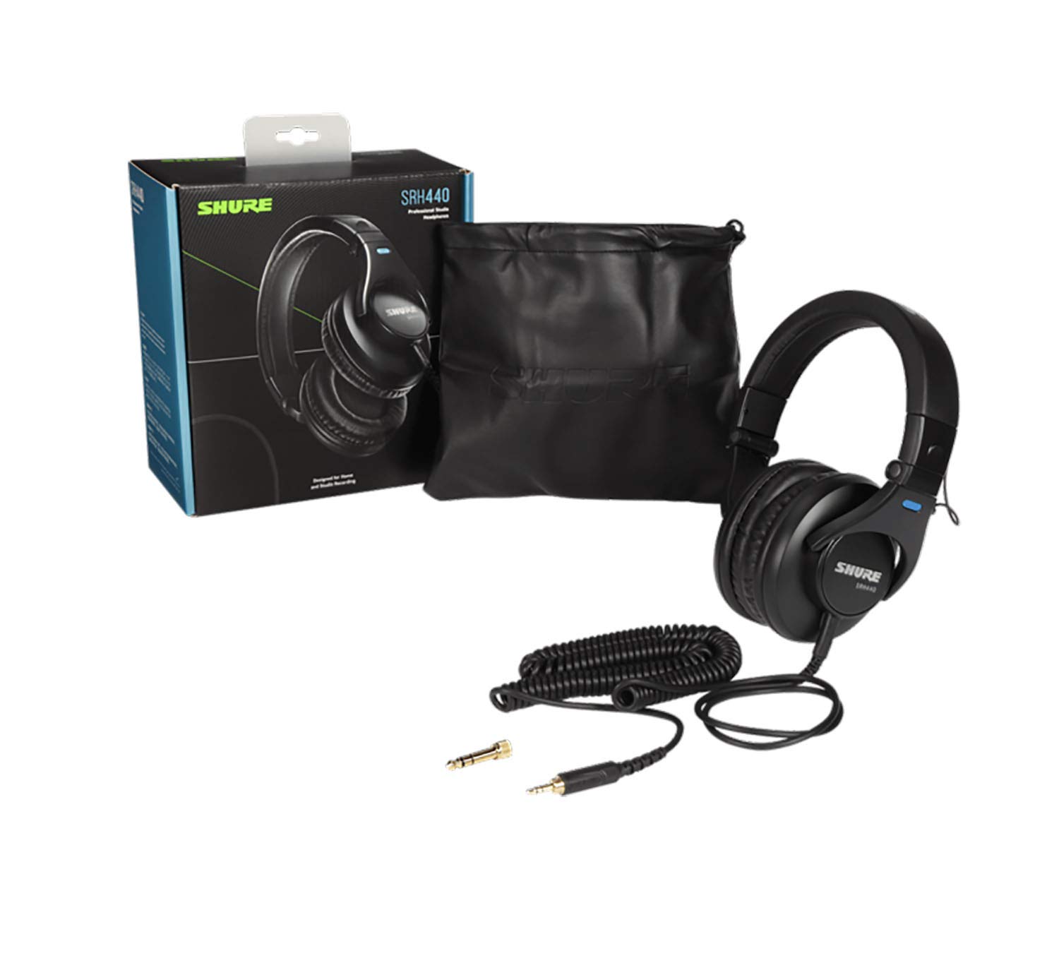 SHURE SRH440 プロフェッショナルスタジオモニター ヘッドフォン Shure SRH440 プロフェッショナルスタジオヘッドホン