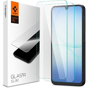 Spigen Screen Protector [Pack of 2] for Samsung Galaxy A18 A17 A17 5G
