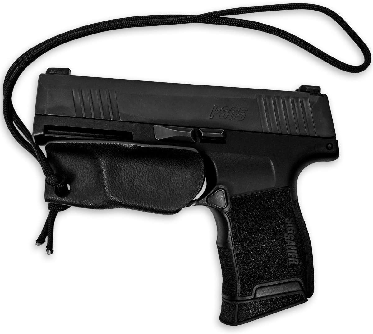 Kydex Holster for Sig P365 Trigger Guard Pistol Lanyard Rip-Away Pocket IWB