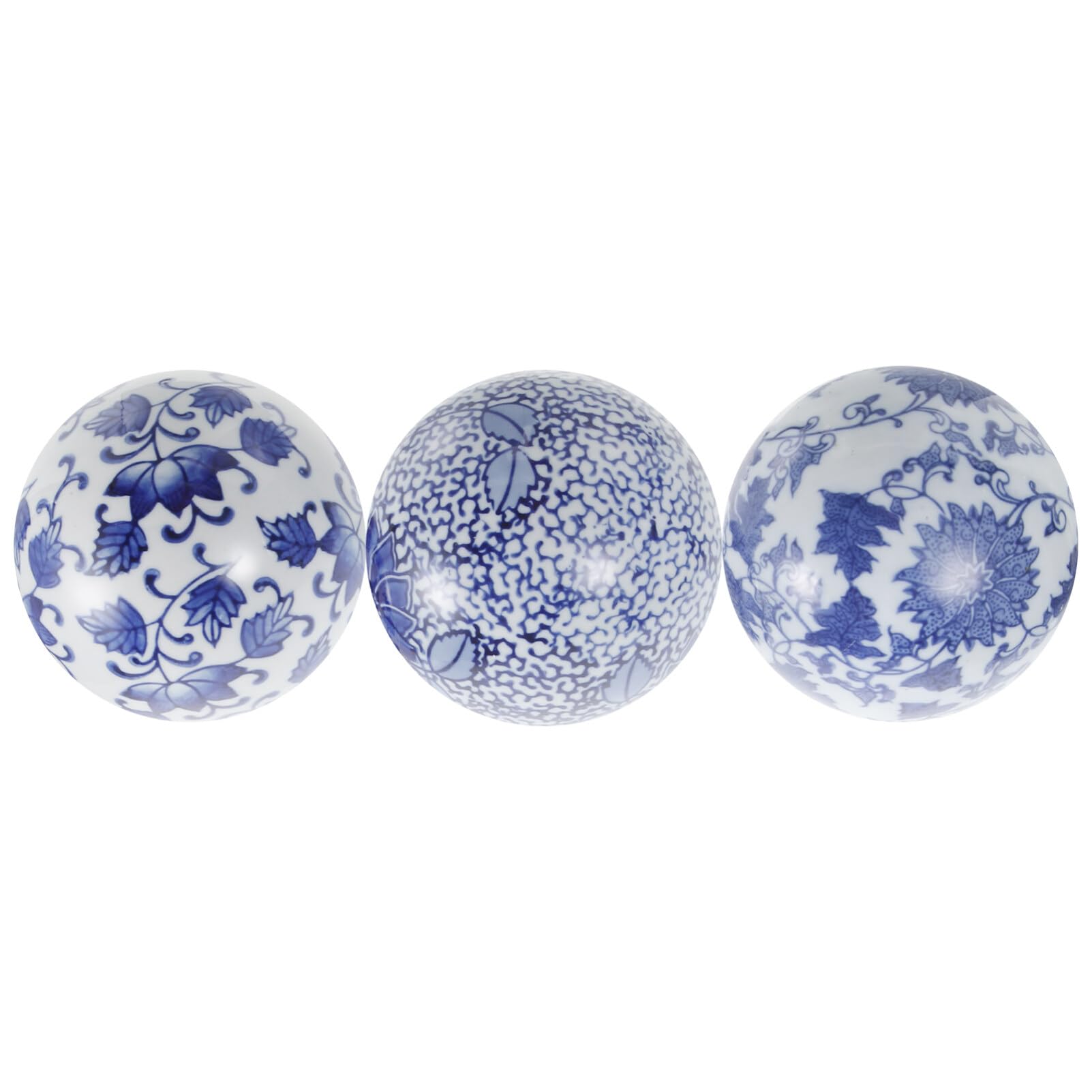 MAGICLULU 3pièces Boules Décoratives Céramique Vintage Flottantes pour Décoration Aquarium Et Intérieur Idéales pour Événements Et Jouets