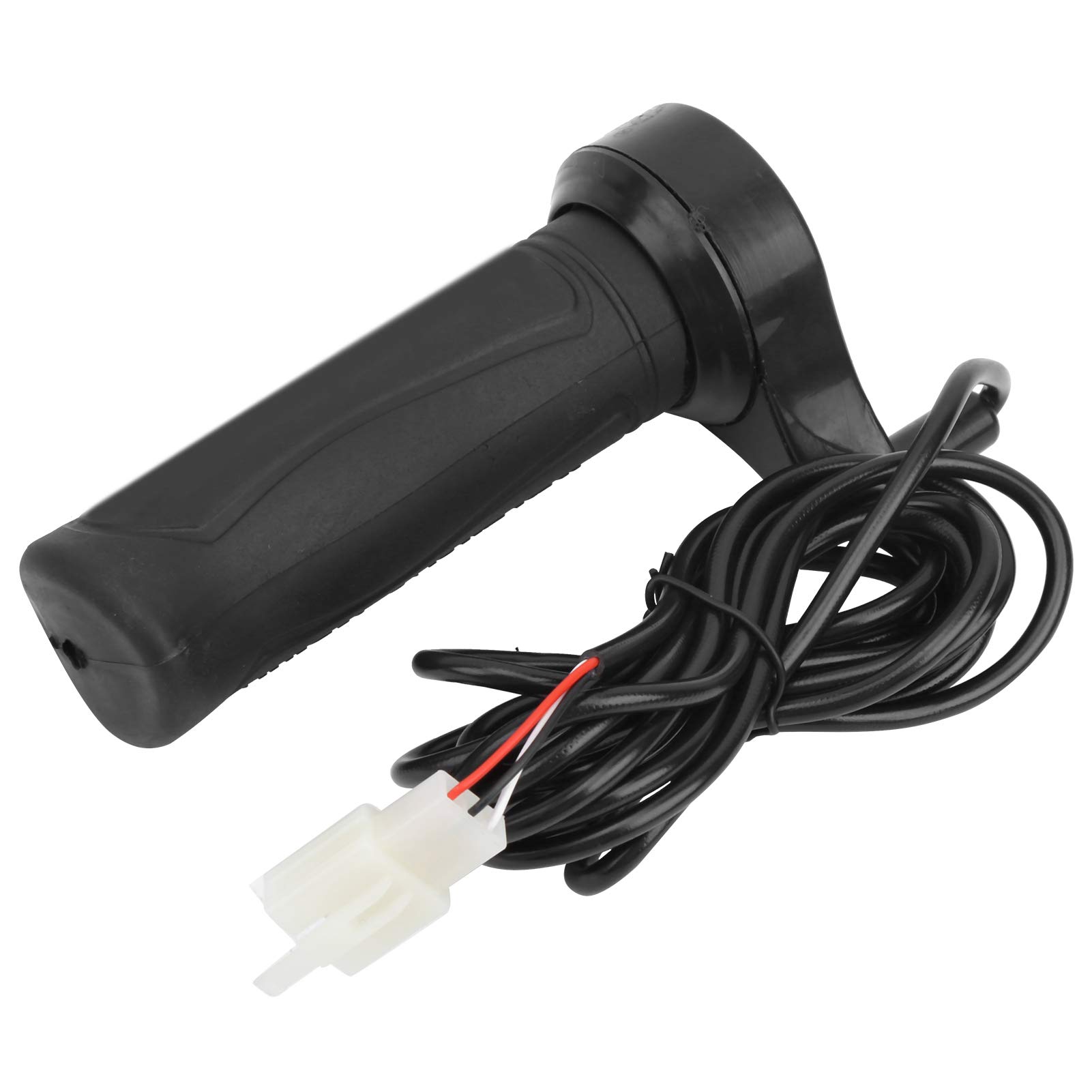 Alomejor 24V 500W Electric Scooter Brushed Speed Controller with Long Wire Throttle Grip Motor Controller Set for Electric Scooter Tricycles