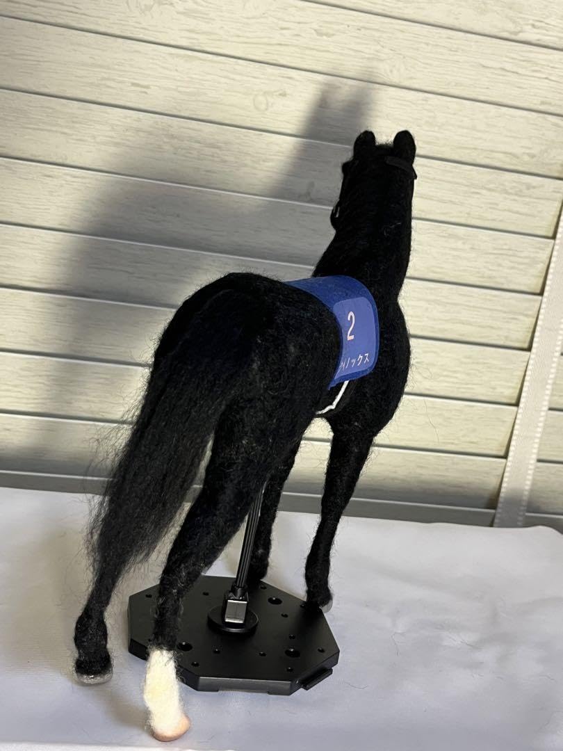 Amazon.co.jp: イクイノックス ぬいぐるみ オブジェ 羊毛フェルト馬