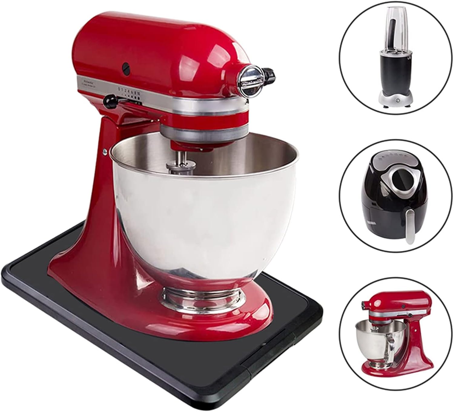 Stand Mixers Sliding Tray Kitchen Air Fryers Cabinet Coffee Maker Kitchen Appliance Storage Pads Appliance