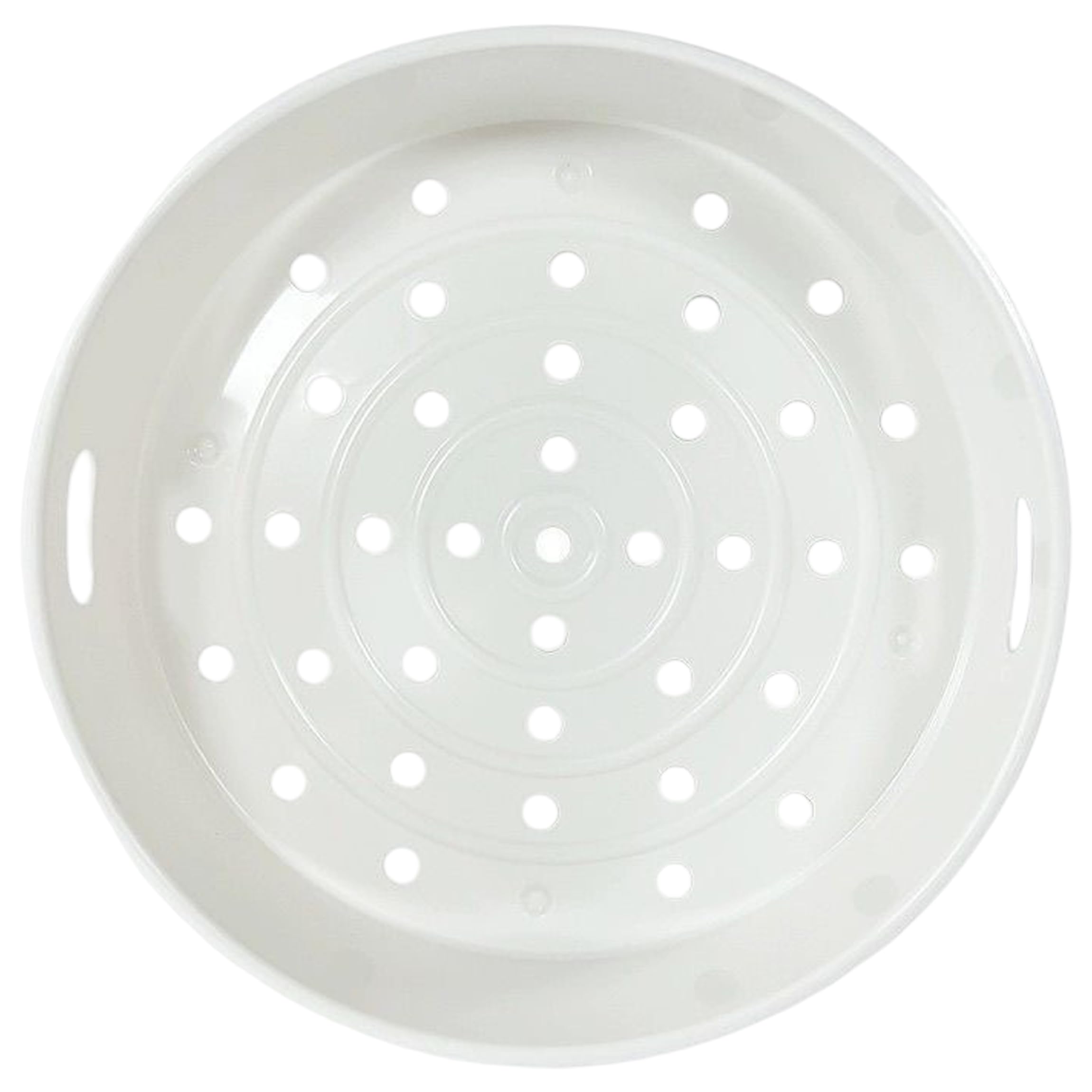Tapallmy Steam Basket Food Grade Plastic Steaming Rack with Draining Holes & Handle for Rice Cookers Steam Tray for Pots S