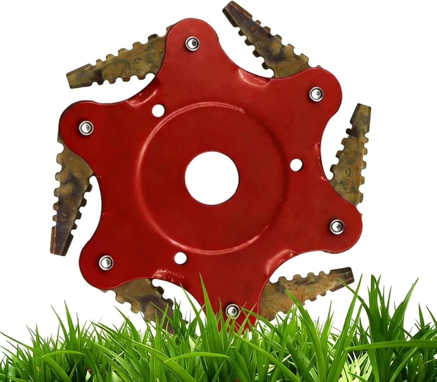 Steel Wire Grass Trimmer Head,Lawn or Leaf Accessories for Agricultural Weeds for Quick and Sharp Cuts,245 mm Total Length(red)