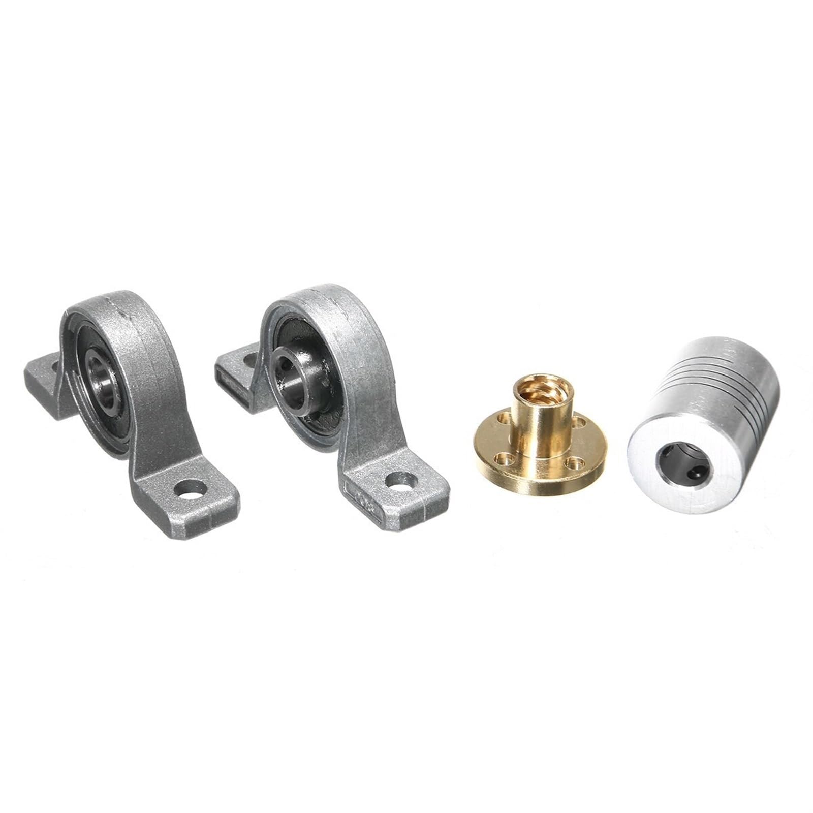 TR8x4 Leitspindel-Set, 8 mm Durchmesser, 2 mm Steigung, 4 mm Steigung, 500 mm Länge, 5er-Pack