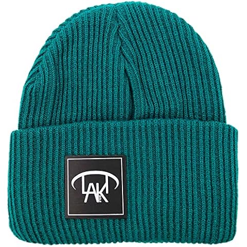 LAKIBOLE Beanie Hats for Men Spring Summer Autumn Winter Slouchy Beanies for Women Teenage-Green Cover
