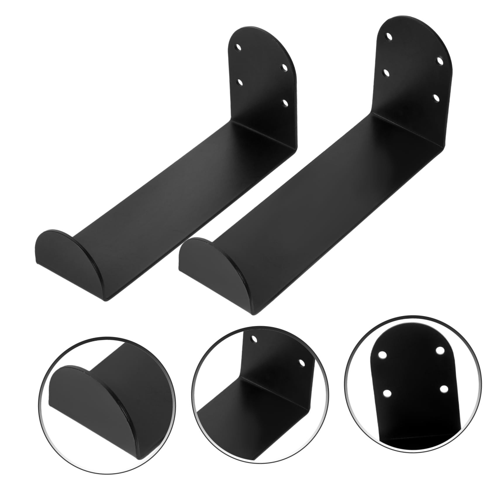 BESPORTBLE 8pièces Support Mural pour Snowboards Et Canoës Racks De Rangement Et Affichage pour Équipements De Glisse Pratique Et Élégant