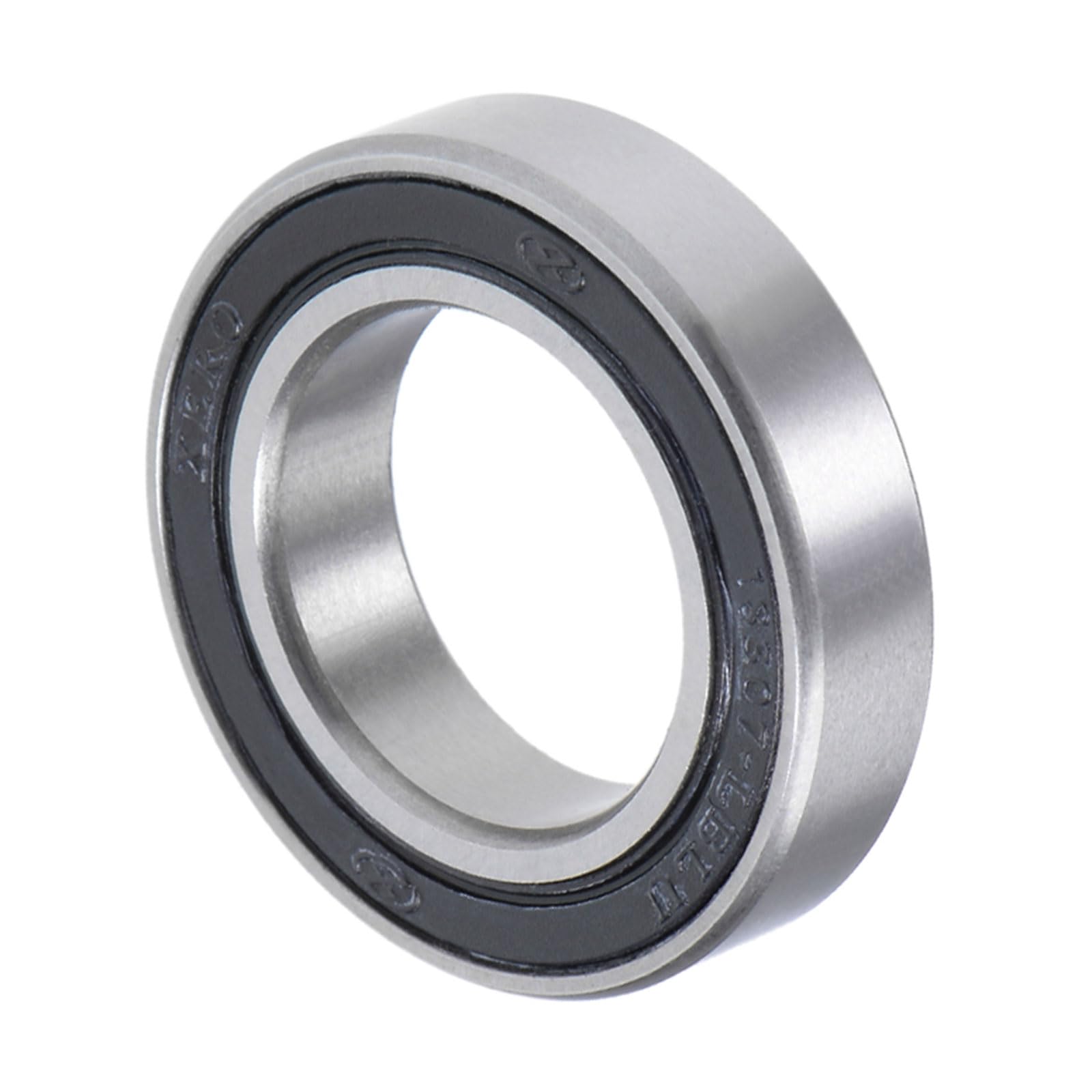 Kozelo Deep Groove Ball Bearings - [18mm x 30mm x 7mm] Chrome Steel Balls for Motors Machine Tool Gearboxes Bearing Use, Double Seal ABEC1