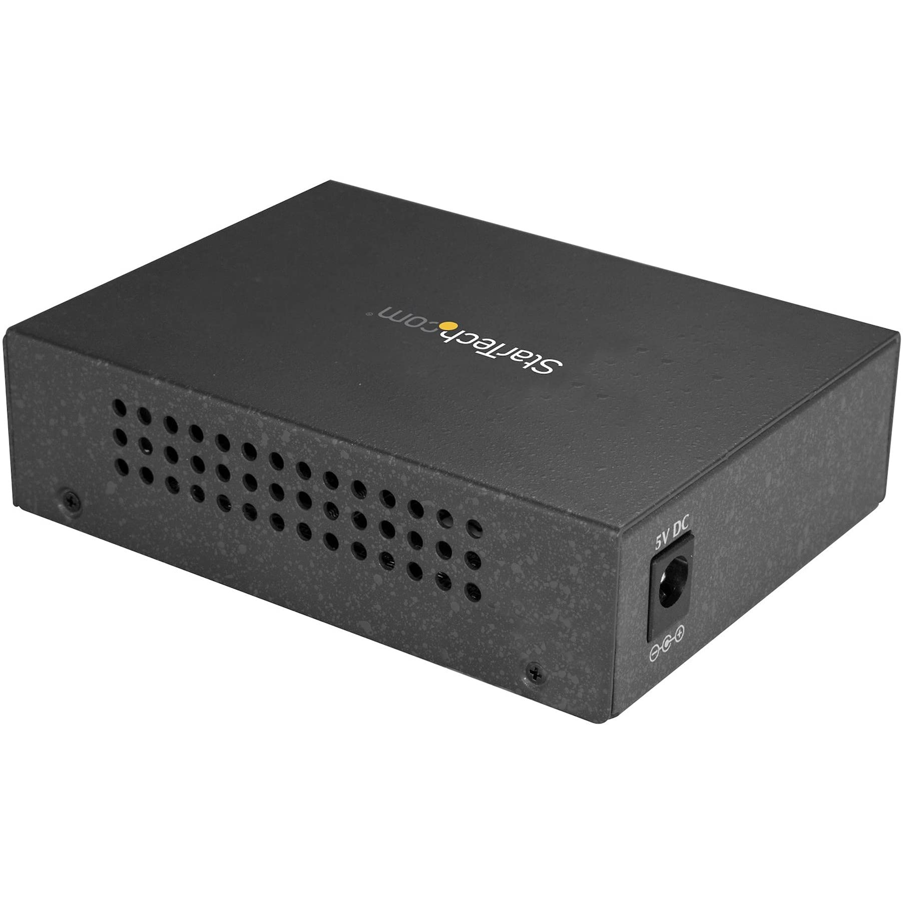 StarTech Convertisseur Média Gigabit Fibre SC Monomode, 1000BASE-LX, 10km | Cuivre vers fibre, 1310nm, Connexion SC duplex, Compact, Fixation murale