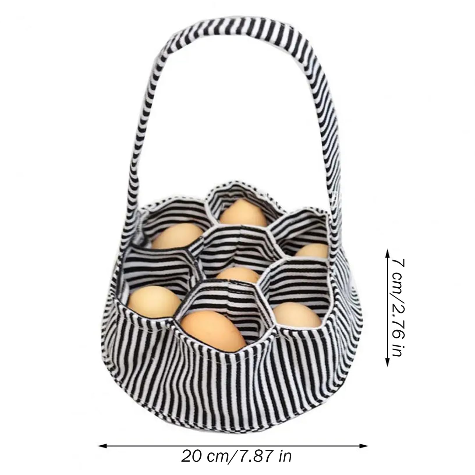 GREMBIULE PER RACCOGLIERE LE UOVA TASCA RESISTENTE 12 TASCHE PER UOVA