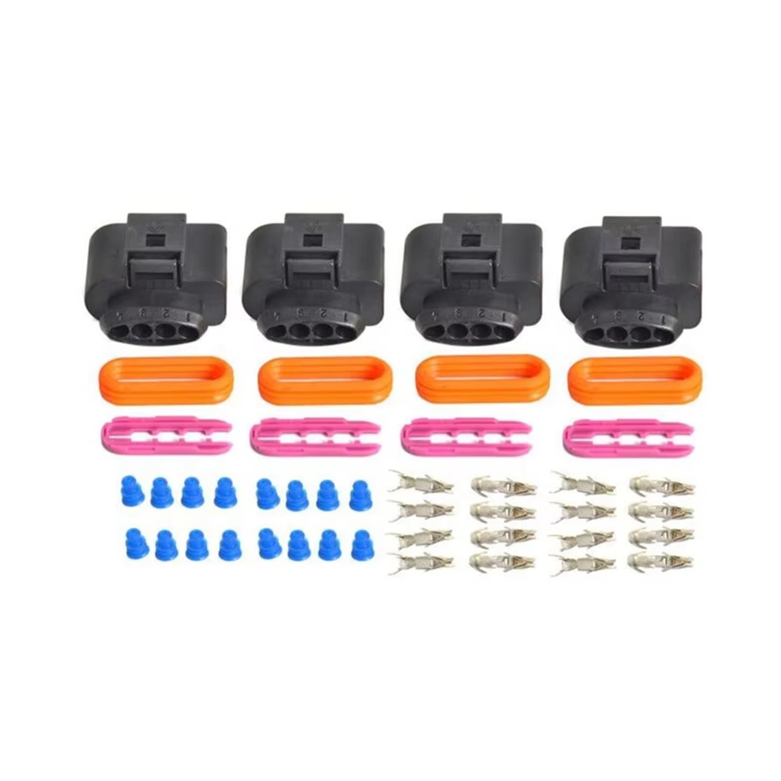 Conectores bobina encendido IC39 con ajuste preciso para modelos A4, A6 y A8 5