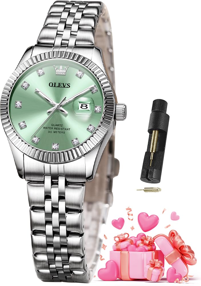 OLEVS Women's Quartz Watch Waterproof Fashion Dress Wrist Watch for Women