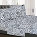Sweet Home Collection 4 Piece 1800 Thread Count Egyptian Quality Brushed Microfiber Deep Pocket Bed Sheet Set, King, Oasis
