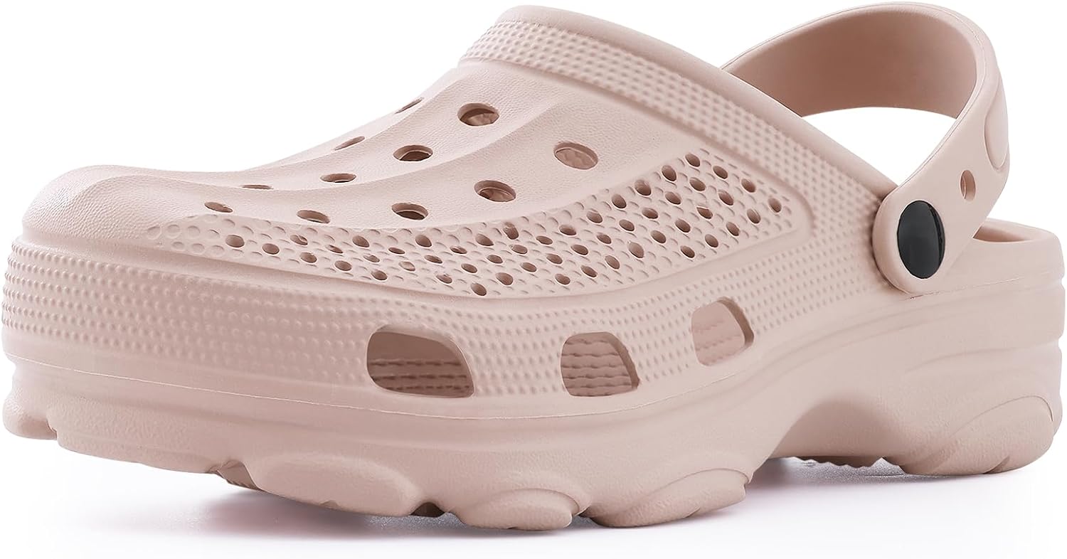 Beslip Womens Mens Garden Clogs Shoes with Arch Support Unisex Comfort Slip-on Sandals