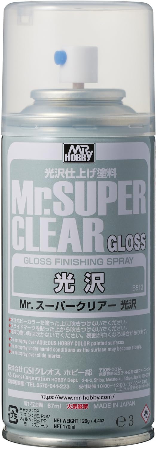 Amazon | GSIクレオス Mr.スーパークリアー スプレー 光沢 170ml