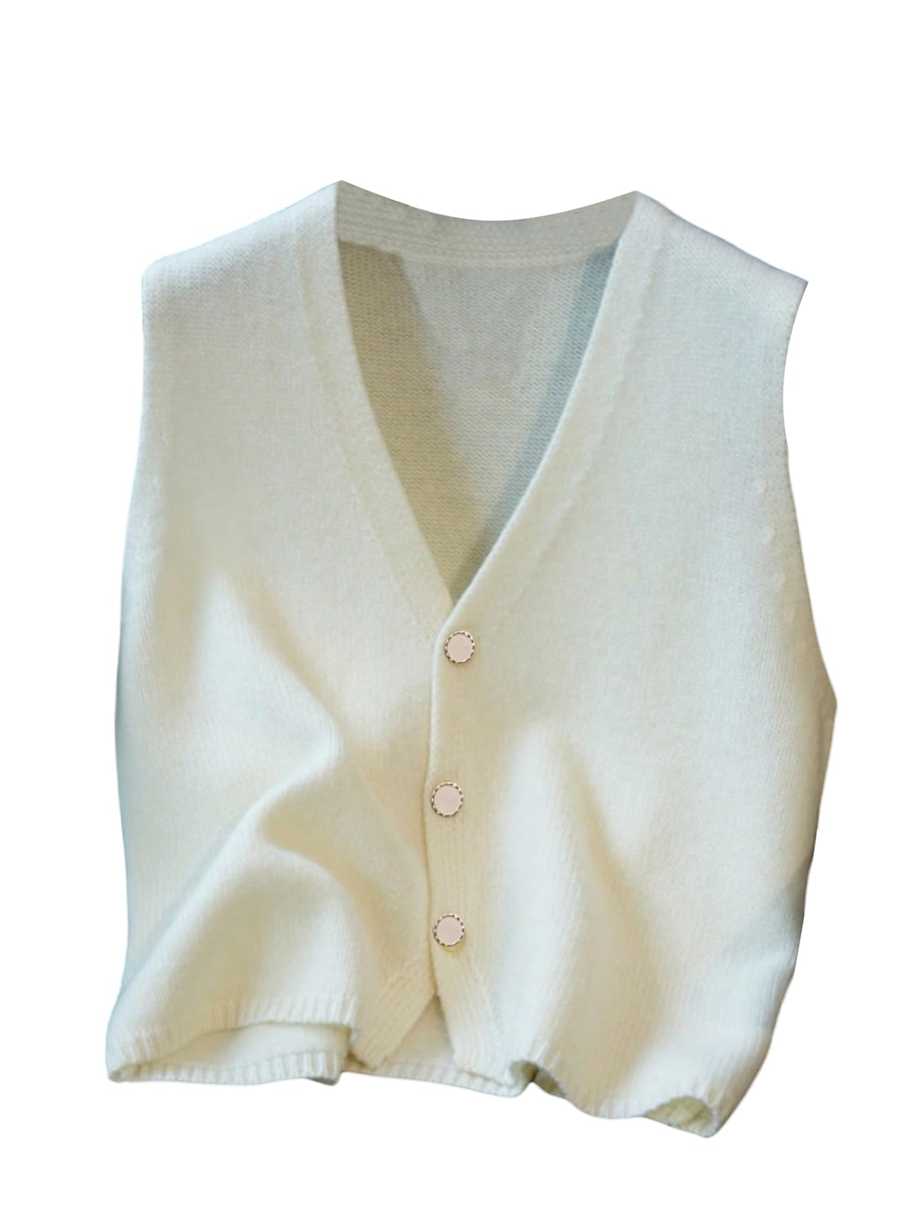 Verdusa Womens Vest Tops Sweater Vest Old Money Fall Sweater Knit Quiet Luxury Clothes