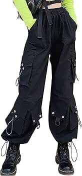パンツ Schlussel gimmick cargo black pants y2k Y2K Cargo Pant - Black – POPFLEX®