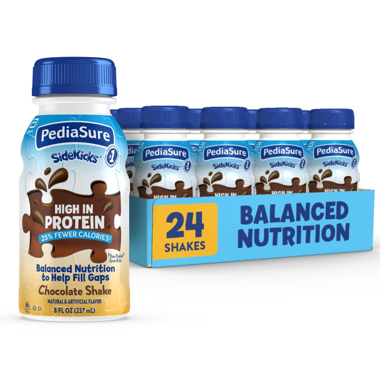 PediaSure SideKicks Choc 24pk