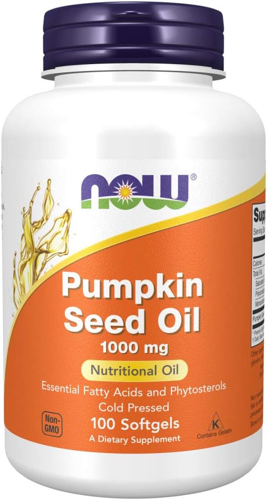 Now Foods, Pumpkin Oil, 1000mg x100 Softgels