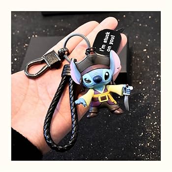 スティッチ フィギュア型　キーホルダー　キーチェーン　タグ付 Amazon.co.jp: スティッチ 海賊 キーホルダー おもちゃ キー