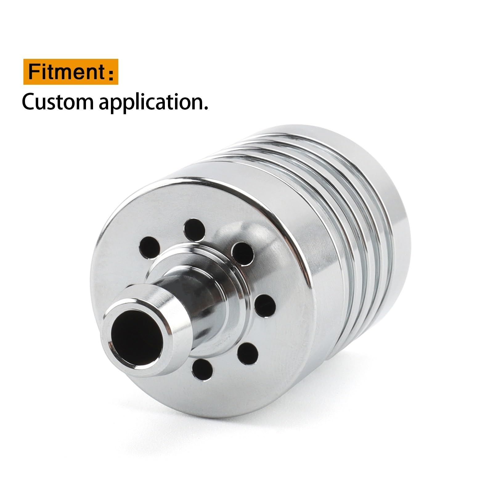 Reniflard de moteur ventilé, carter de vilebrequin, collecteur d'huile de boîte de vitesses, adapté aux Harley Custom en aluminium Crankcase Ventilation System PCV System Oil(Chrome)