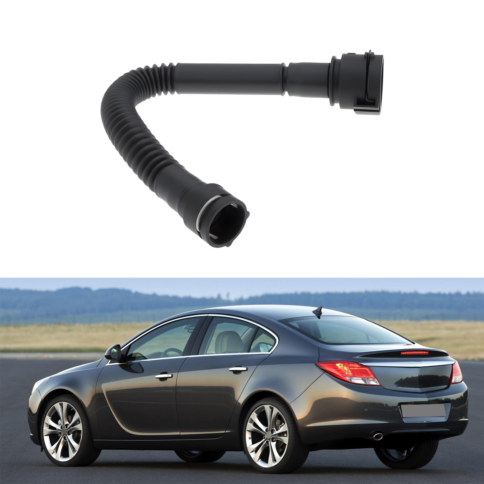 OTOTEC Manguera de Entrada del Radiador del Coche 55488382 Compatible con Opel Astra J Insignia A