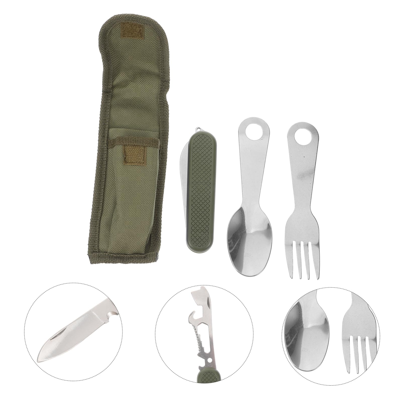 TOYANDONA 4ensembles Set De Couverts Acier Inoxydable Pour Table Kit Pratique De Fourchettes Couteaux Et Cuillères Ustensiles Ergonomiques Pour Dîners Et Événements Festifs