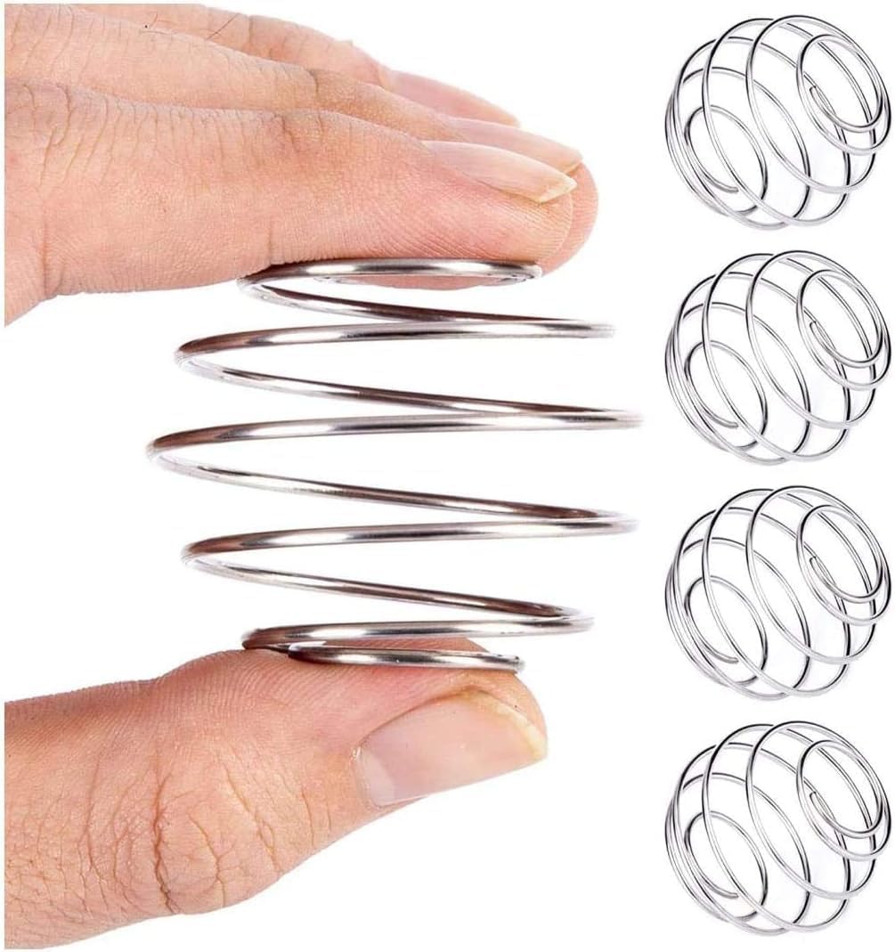 4PCS 304 Stainless Replacement Stainless Steel Shaker Ball Wire Whisk Mixer Mixing Ball Cup Protein Shaker