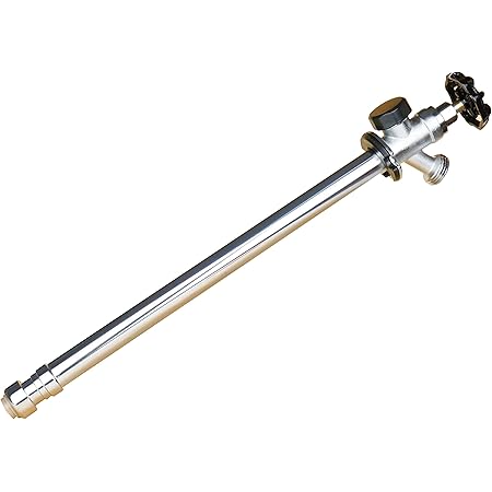 Midline Valve Hose Bib, Quarter Turn Sillcock Pipe, 1/2 In. PEX A X 3/4 In. MHT - Foto 2