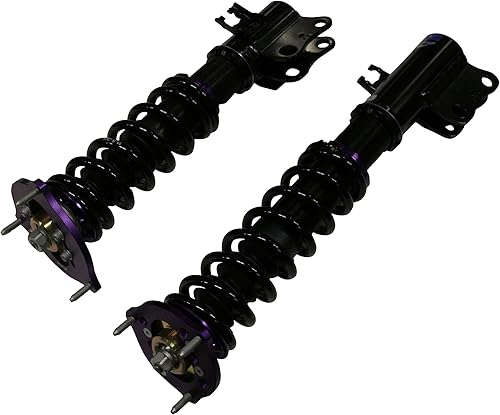 Miniatura 36 de D2 Racing RS Coilovers 36 MANERAS ajustables para 1993-2002 Nissan Marzo