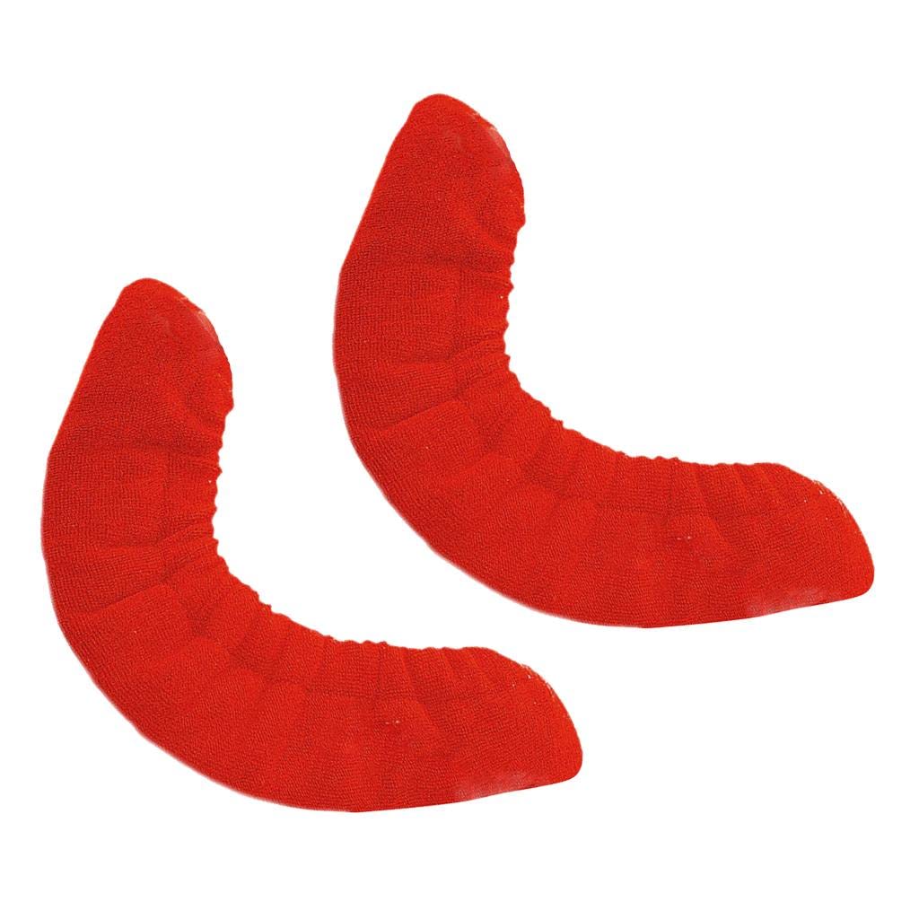 10 Set Schlittschuhe Kufen Cover Jacke Soaker Guard für Eiskunstlauf Rot M