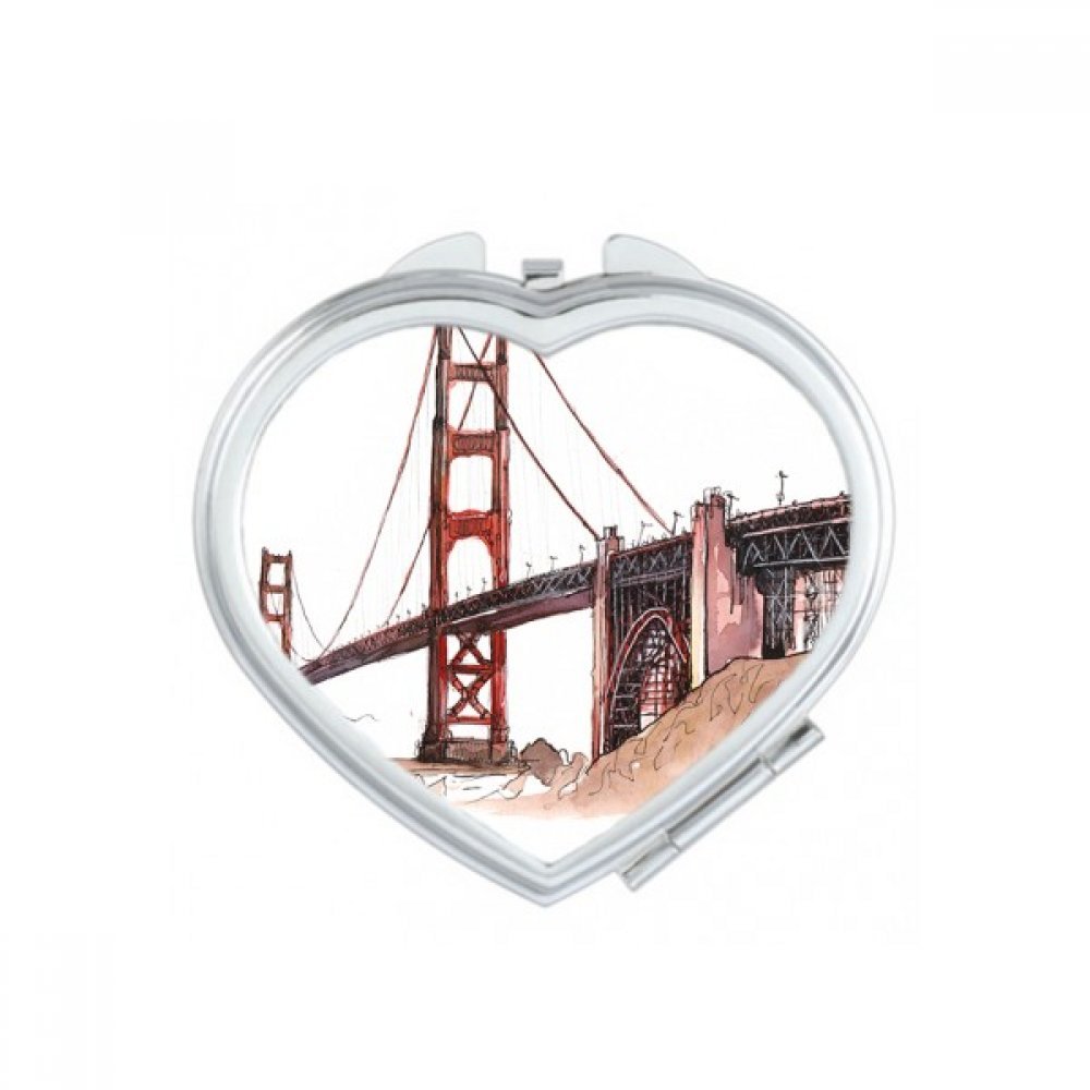 Miroir de maquillage Bouddha Amida petit miroir de poche portable asie
