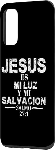 Miniatura 2 de Funda para Galaxy S20 Salmo Jesús Es Mi Luz Biblia Cristiana