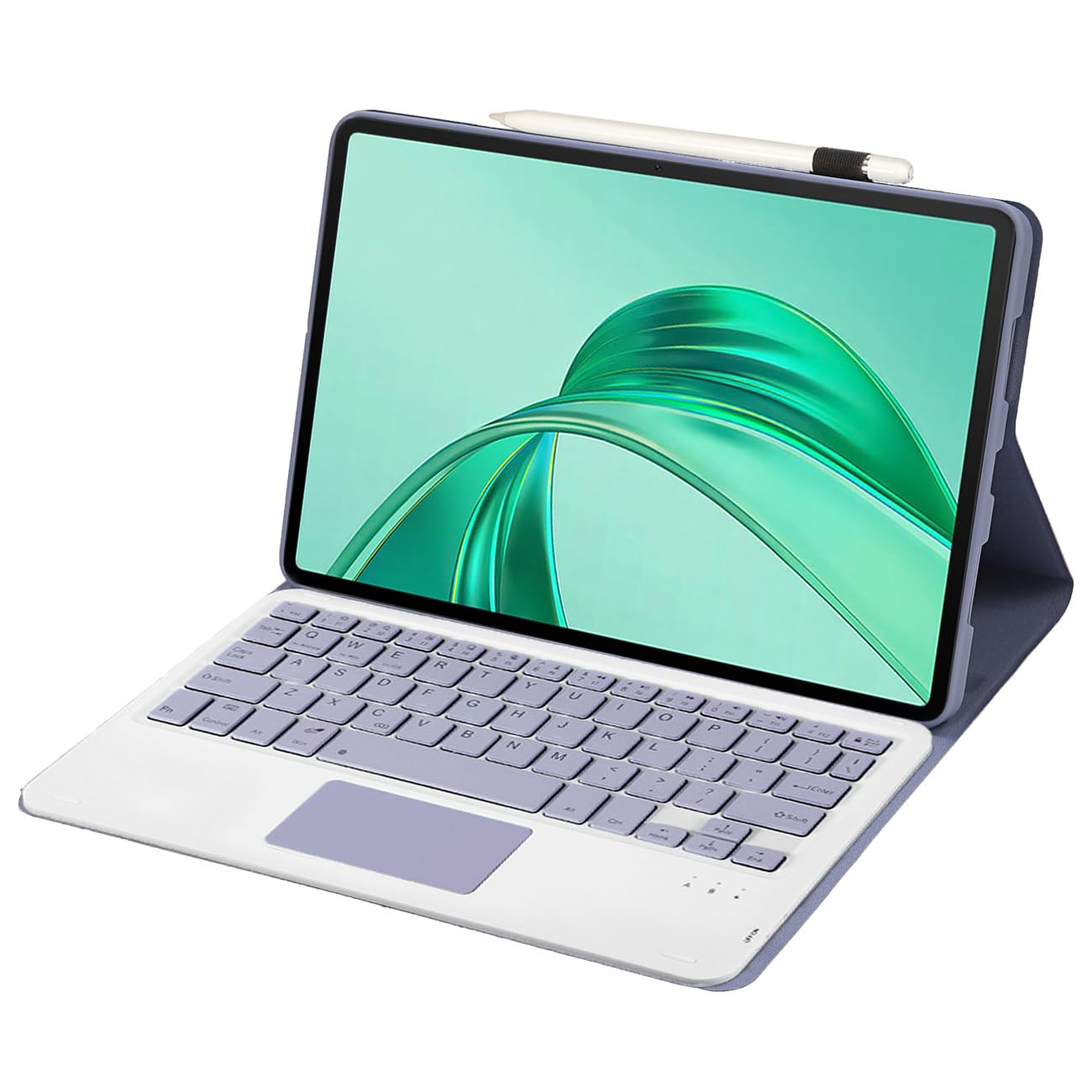 Bezprzewodowa klawiatura Bluetooth z etui do tabletów Honor Pad X8a | Honor Pad X8b | Honor Pad X10 (11 cali) – etui z klawiaturą i myszką z gładzikiem