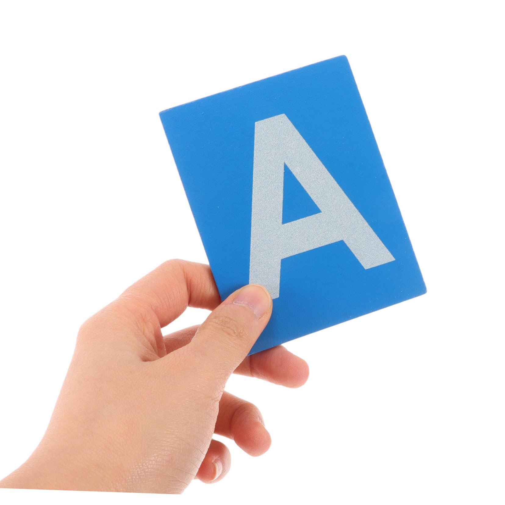 Tavola Alfabetica Montessori Lettere Rosse e Blu in Legno