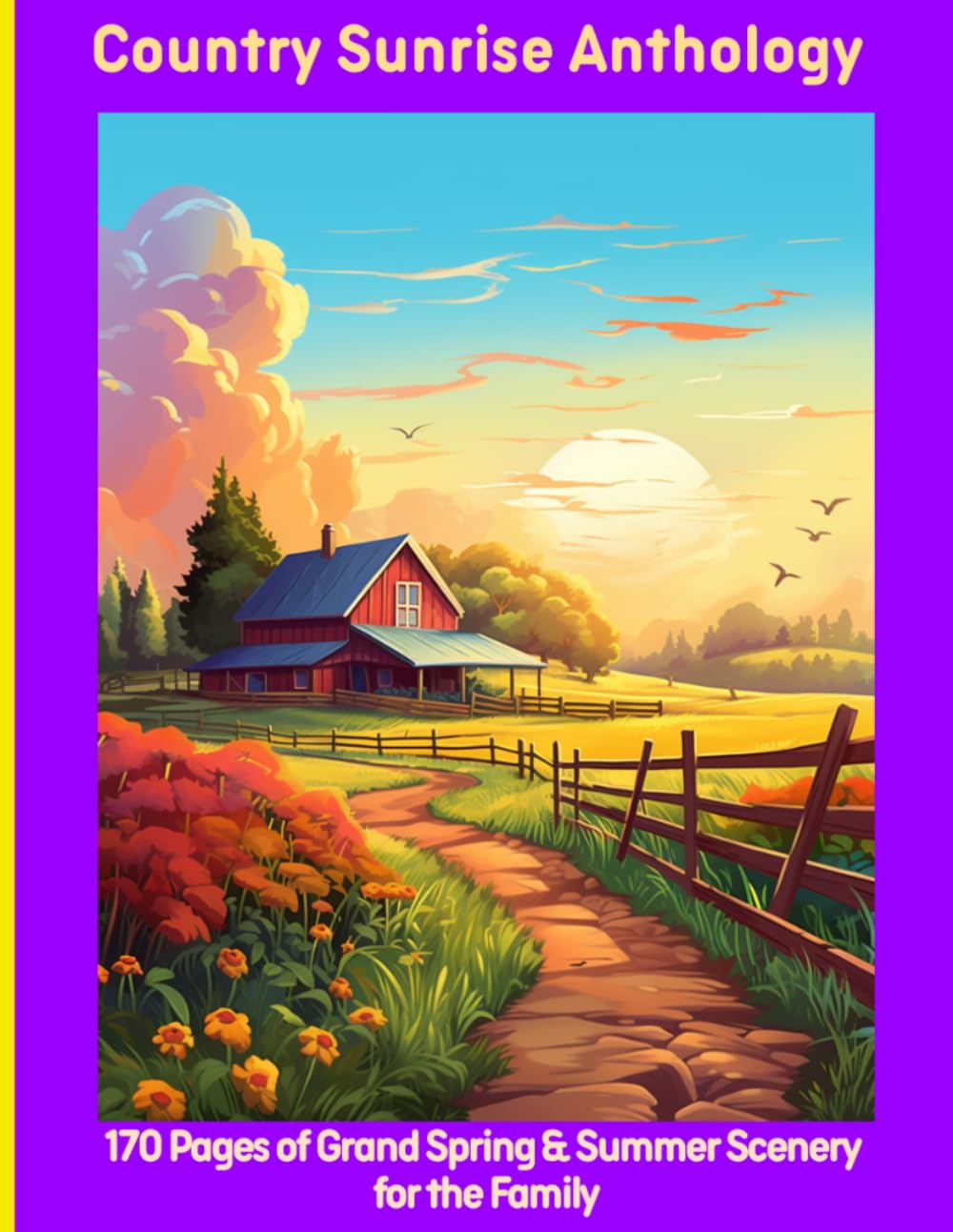 Country Sunrise Anthology: 170 Pages of Grand Spring & Summer Scenery for the Family