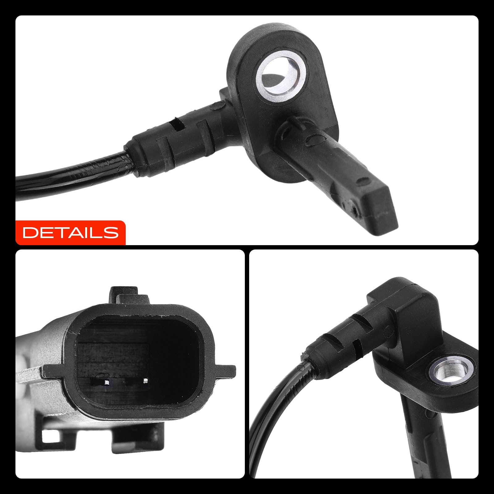 Frankberg Sensore Velocità Ruota ABS Sensore ABS 2-Poli Compatibile con Master III Bus JV Movano B Bus X62 Master III Pianale/Telaio EV HV UV Master III Furgone FV Movano B Kipper X62 V46720160
