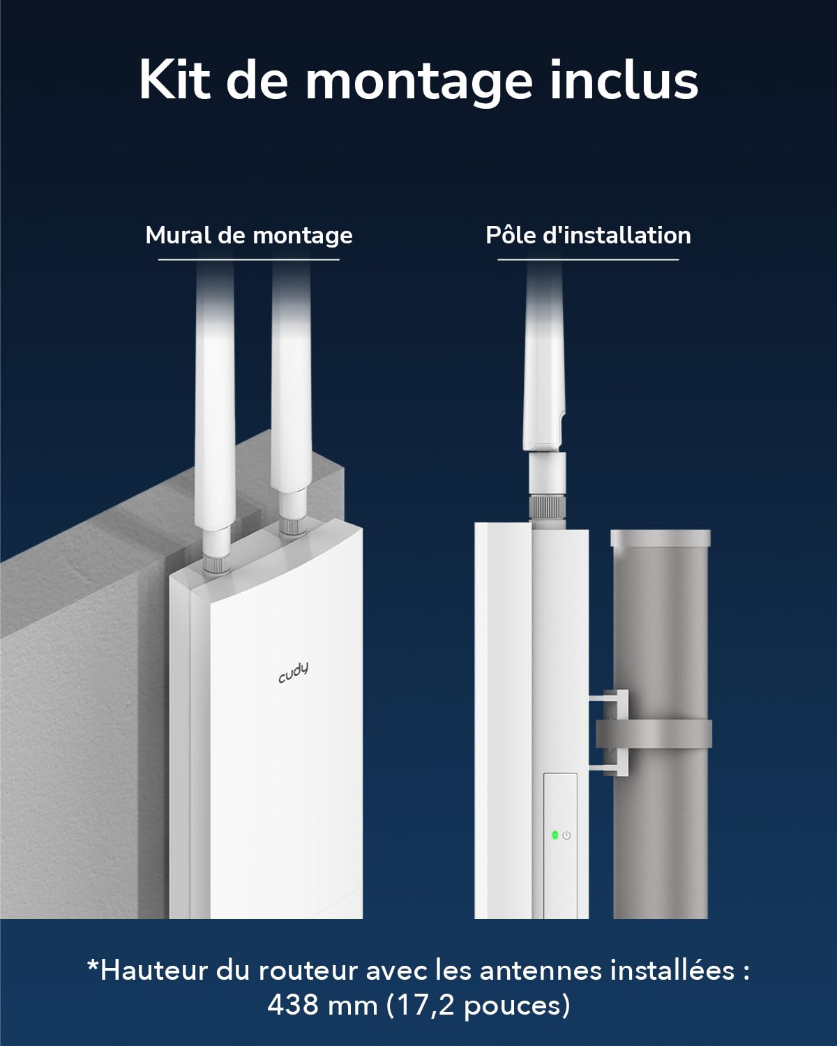 Access Point Cudy Ap3000 Wifi 6 Ax3000 | Cuotas sin interés