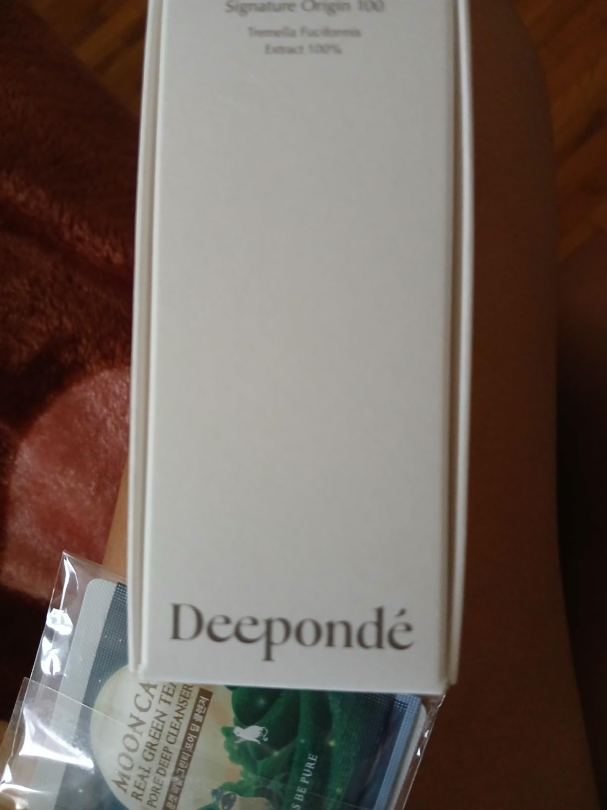 Deepondé Deeponde Signature Origin 100 Ampoule 1.69 Fl oz Tremella Fuciformis(Snow Mushroom) Extract 100%,Elasticity,Lifting,Moisturizing